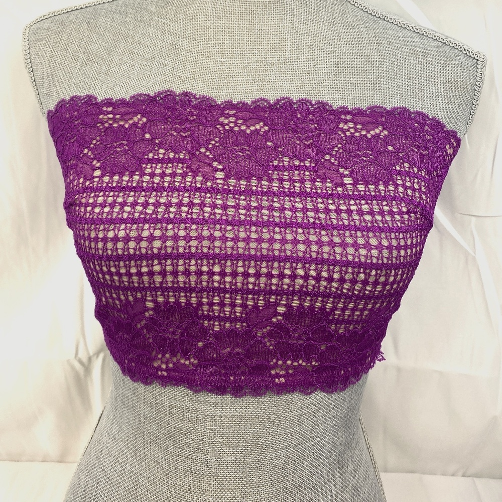 Free People Camila Bandeau Deep Orchid (Purple)